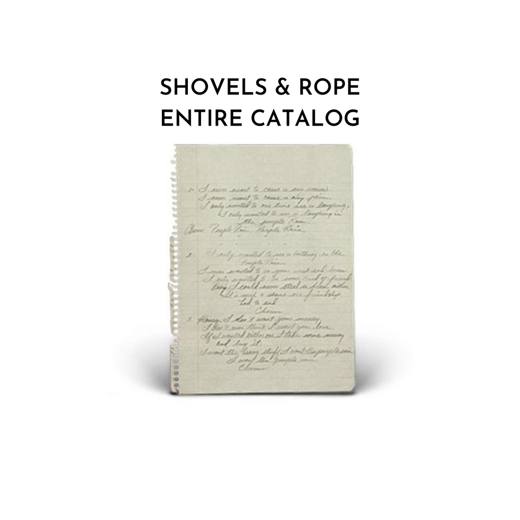 Shovels & Rope Handwritten Lyrics